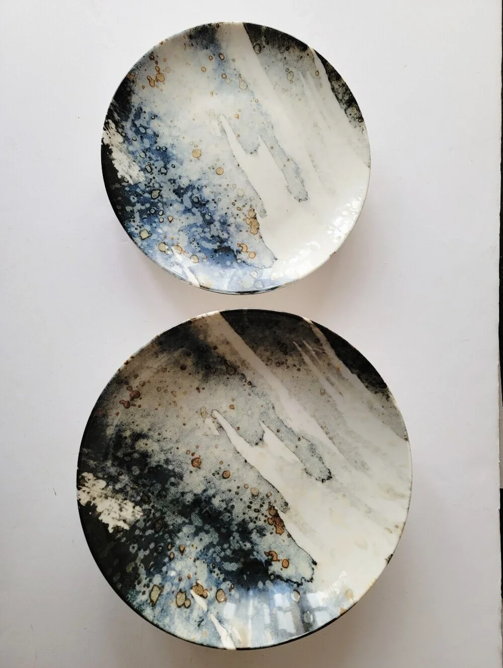 Intesa IHM4 Va Au Lave Vaiselle Porcelain Dinner Pasta Bowls Salad Plates Set